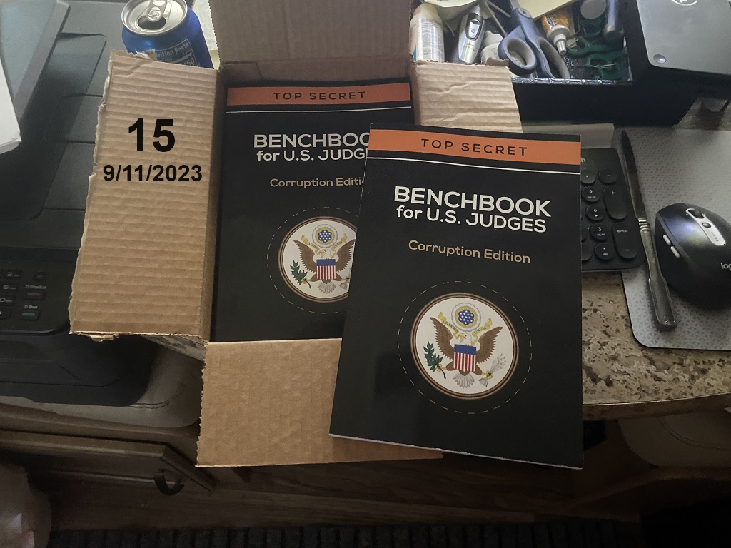 BENCHBOOK for U.S. JUDGES now being distributed.