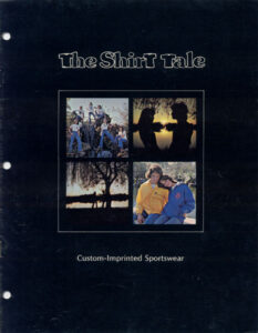 The Shirt Tale brochure 1976