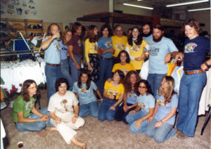 1976 Wear-House staff opening party