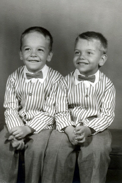 Billy Windsor and Tony Windsor in 1953