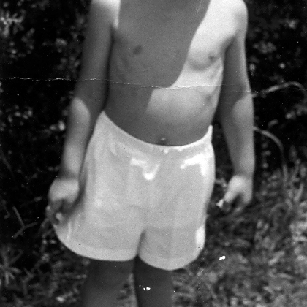 windsor bill 1951 Billy in white shirts and tennis shoes 1951
